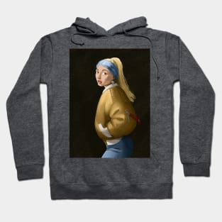 Girl With a Pearl Earring Hoodie